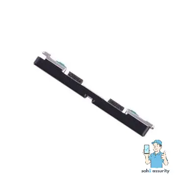 Volume Side Button Outer for Oppo A12 Black